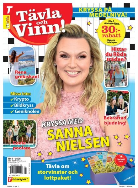 Tavla & Vinn – Juli 2025 Cover