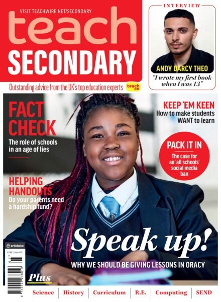 Teach Secondary – July-August 2025 Cover