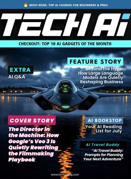 Tech AI Magazine – July 2025 Cover