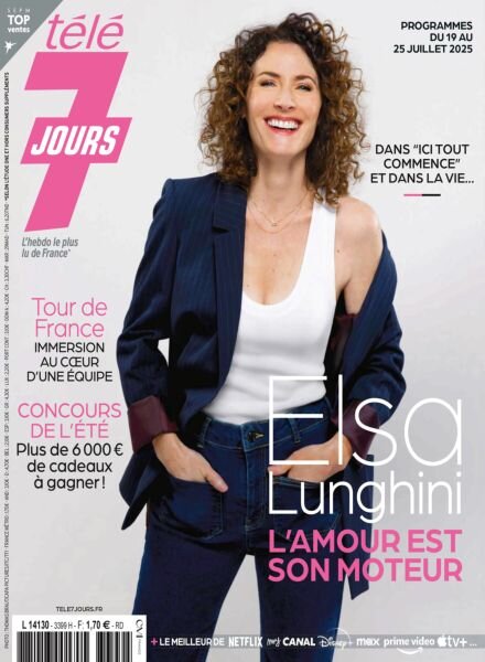 Tele 7 Jours – 12 Juillet 2025 Cover