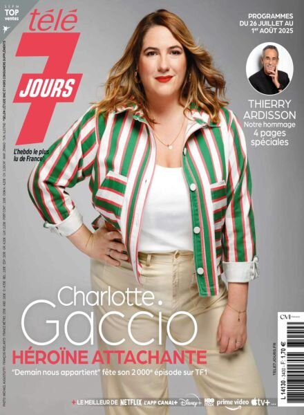 Tele 7 Jours – 21 Juillet 2025 Cover