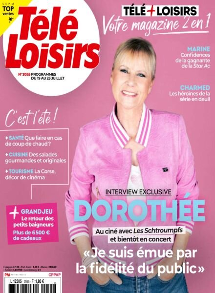 Tele Loisirs – 14 Juillet 2025 Cover
