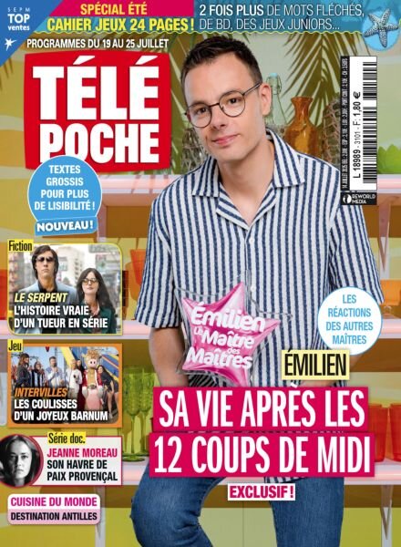 Tele Poche – 14 Juillet 2025 Cover