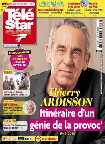 Tele Star – 21 Juillet 2025 Cover