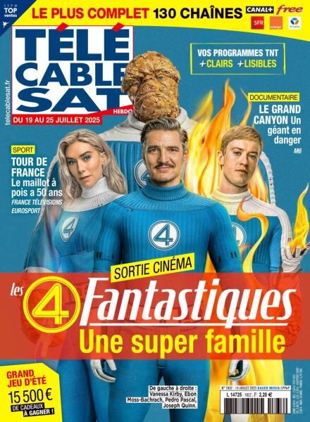 Telecable Sat Hebdo – 14 Juillet 2025 Cover