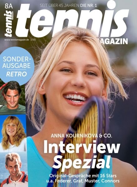 Tennis Magazin – August 2025 Cover
