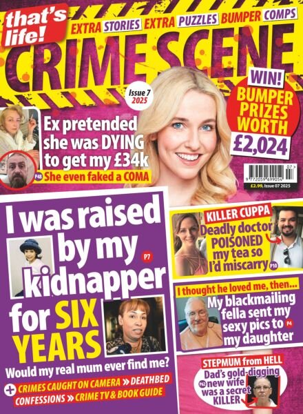 That’s Life Crime Scene – Issue 40 2025 Cover