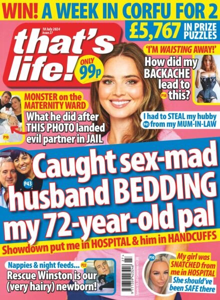 that’s life! UK – 3 July 2025 Cover