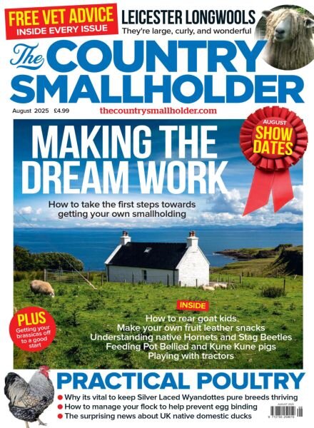 The Country Smallholder – August 2025 Cover