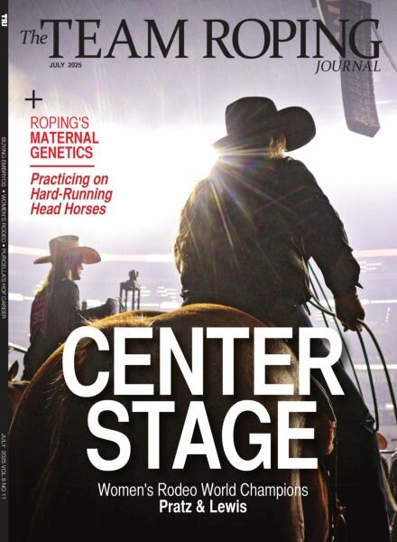 The Team Roping Journal – July 2025 Cover