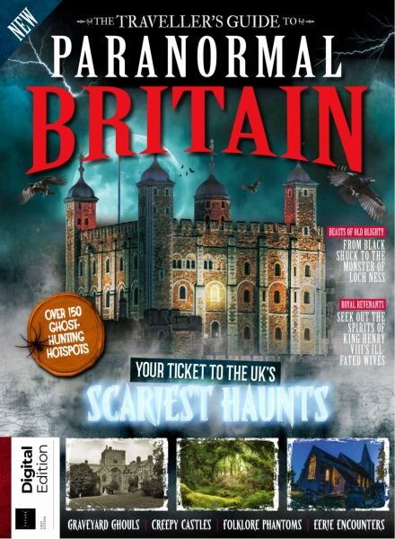 The Traveller’s Guide to Paranormal Britain – 1st Edition – June 2025 Cover