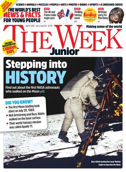 The Week Junior USA – July 25 2025 Cover