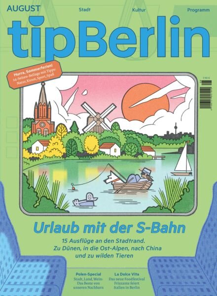 tip Berlin – August 2025 Cover
