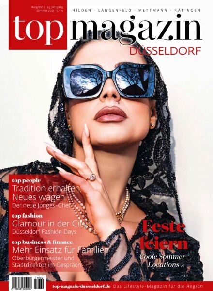 Top Magazin Dusseldorf – Sommer 2025 Cover