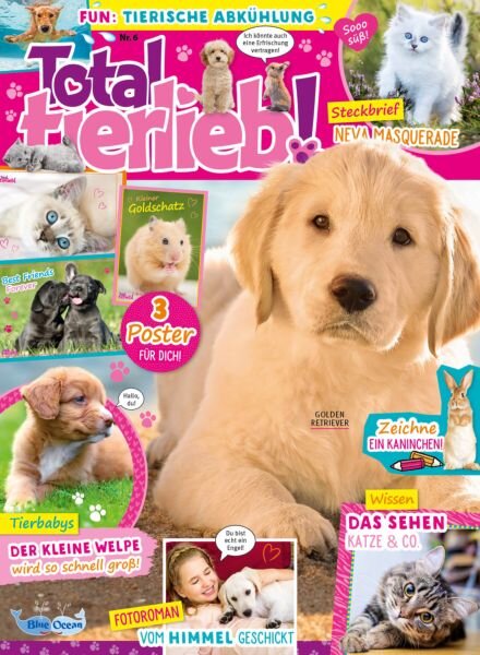 Total Tierlieb! – Juli 2025 Cover