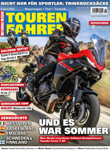 Tourenfahrer – August 2025 Cover