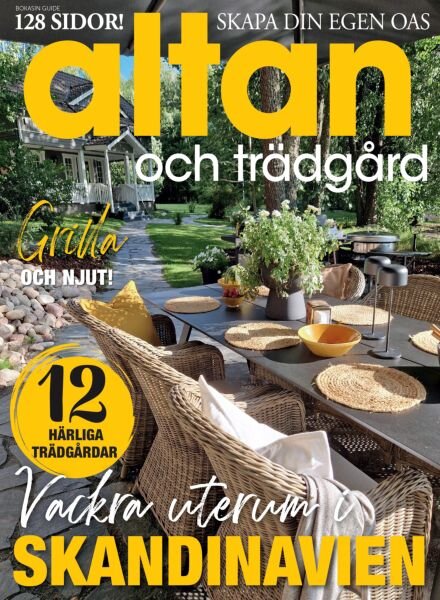 Tradgardsarbete – Juli 2025 Cover