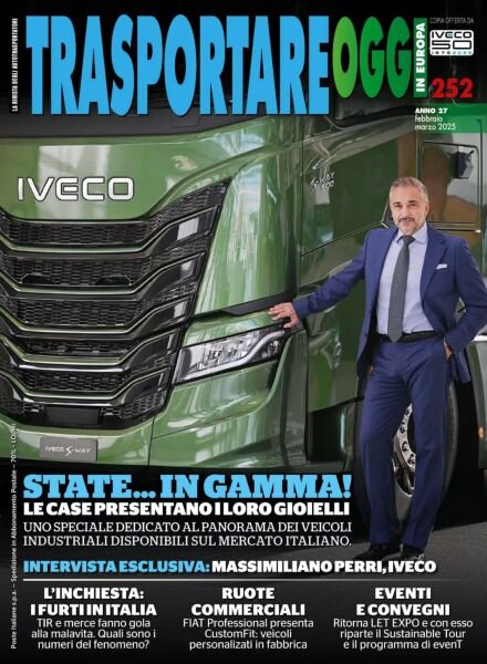 Trasportare Oggi – Febbraio-Marzo 2025 Cover