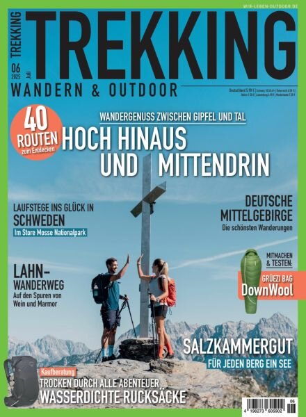trekking-Magazin – Juli 2025 Cover