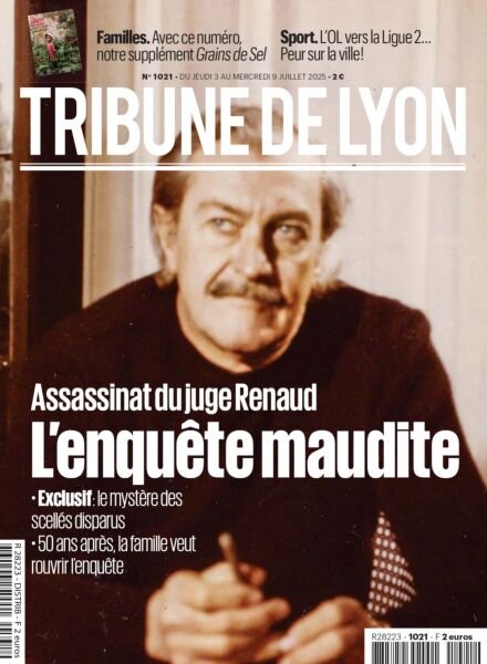 Tribune de Lyon – 3 Juillet 2025 Cover