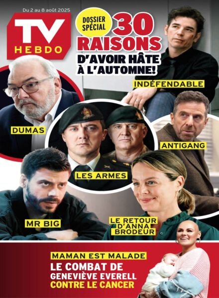 TV Hebdo – 2 Aout 2025 Cover