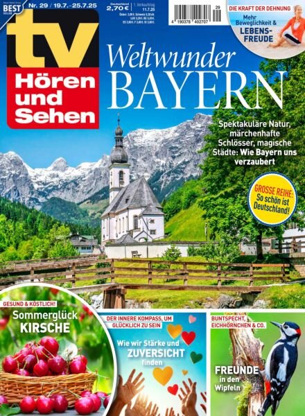 TV Horen und Sehen – 11 Juli 2025 Cover