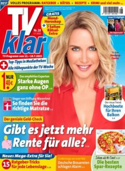 TV Klar – 3 Juli 2025