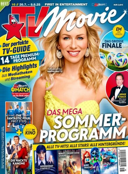 TV Movie – 18 Juli 2025 Cover
