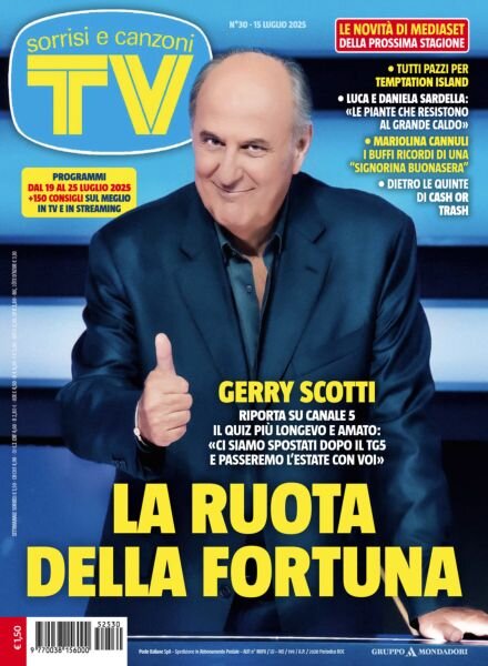 TV Sorrisi e Canzoni – 15 Luglio 2025 Cover