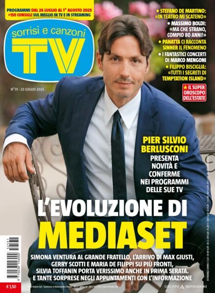 TV Sorrisi e Canzoni – 22 Luglio 2025 Cover