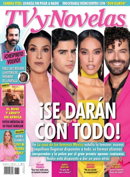 TVyNovelas Mexico – 21 Julio 2025 Cover