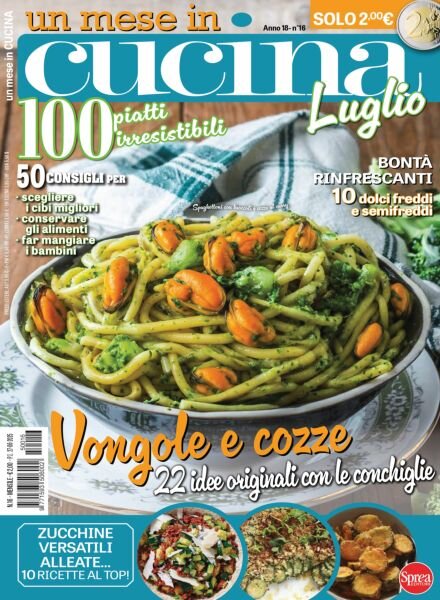 Un Mese in Cucina – Giugno 2025 Cover