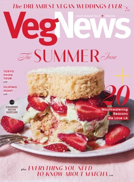 VegNews Magazine – Summer 2025 Cover