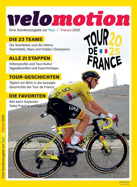 Velomotion – Tour de France 2025 Cover