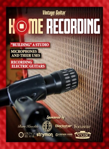 Vintage Guitar – Home Recording 2025 Cover