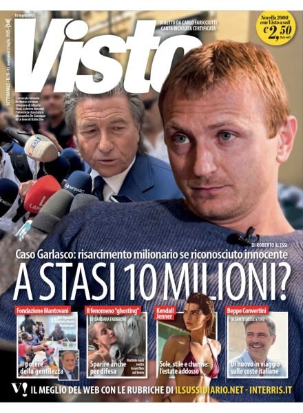 Visto – 15 Luglio 2025 Cover