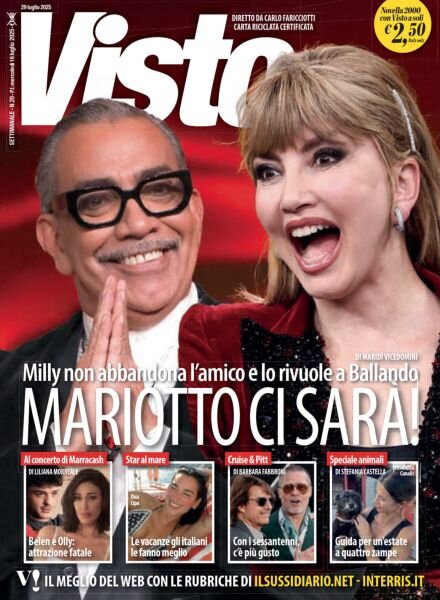 Visto – 29 Luglio 2025 Cover