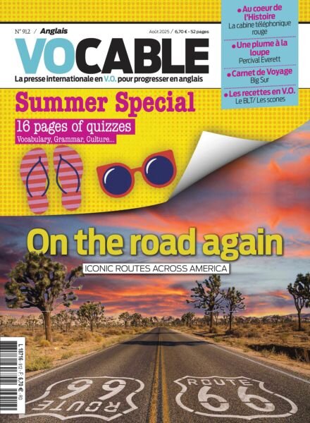 Vocable Anglais – Aout 2025 Cover