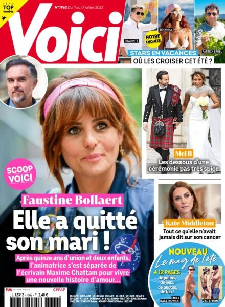Voici – 11 Juillet 2025 Cover