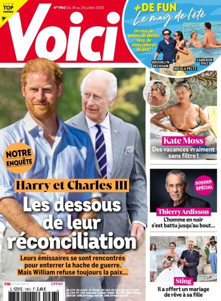 Voici – 18 Juillet 2025 Cover