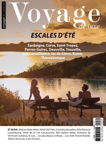 Voyage de Luxe – Juillet 2025 Cover