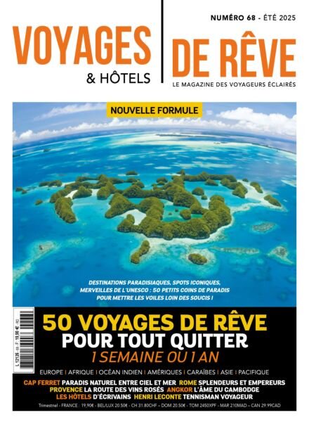 Voyages & Hotels de Reve – ete 2025 Cover