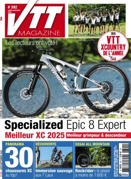 VTT Magazine – Aout-Septembre 2025 Cover