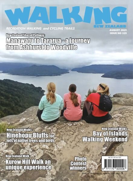 Walking New Zealand – August 2025 Cover