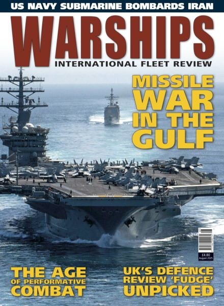 Warships International Fleet Review – August 2025 Cover