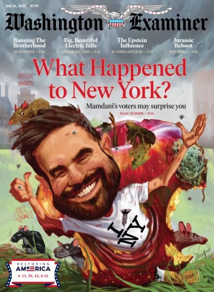 Washington Examiner – July 16 2025 Cover