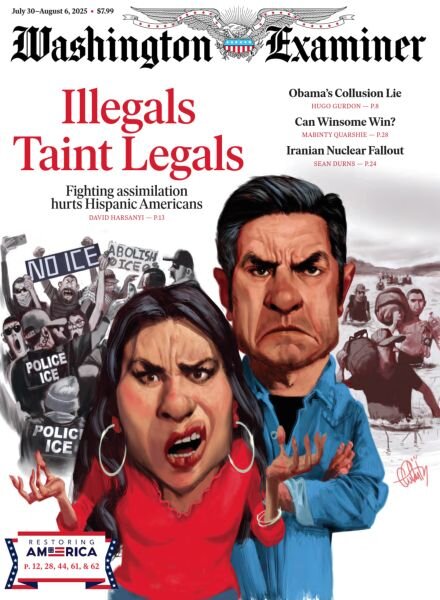 Washington Examiner – July 30 2025 Cover