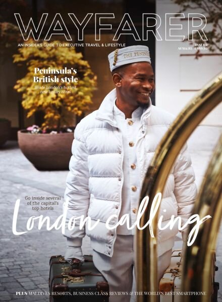 WAYFARER Executive Travel & Lifestyle Magazine – Issue 7 2025 Cover