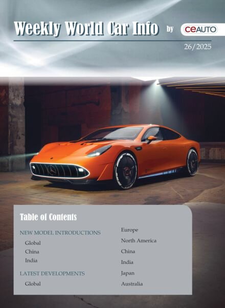 Weekly World Car Info – 28 June 2025 Cover