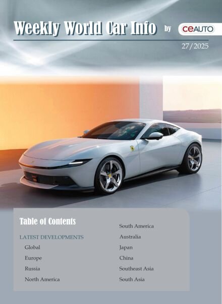 Weekly World Car Info – 5 July 2025 Cover